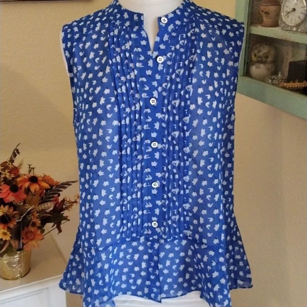CAbi Semi-sheer Top